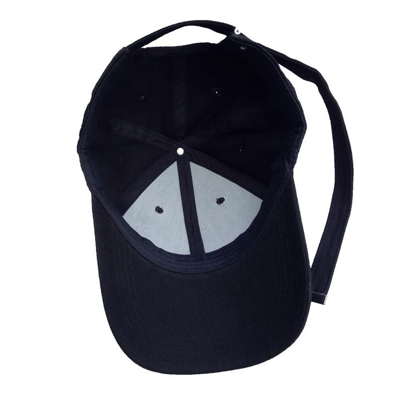 New Hat, Letter Embroidery Couple Curved Brim Cap Men's and Women's Sunshade Casual Baseball Cap Direct Sales