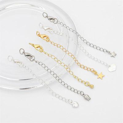 5 ks medenou železnou retiazkou na chvostovú retiazku na výrobu náhrdelníkov a šperkov vlastnými rukami