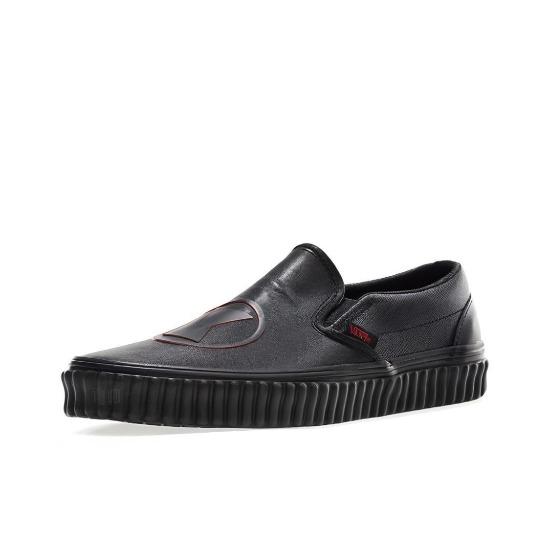 Vans Marvel X Slip-On 'Black Widow' VN0A38F7U7K Men's Shoes New