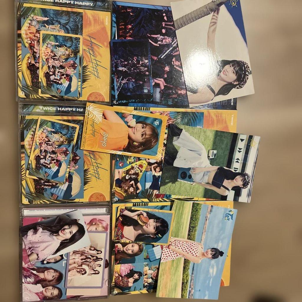 [USED] TWICE HAPPY HAPPY + TWICE 10,000 yen purchase bonus card included