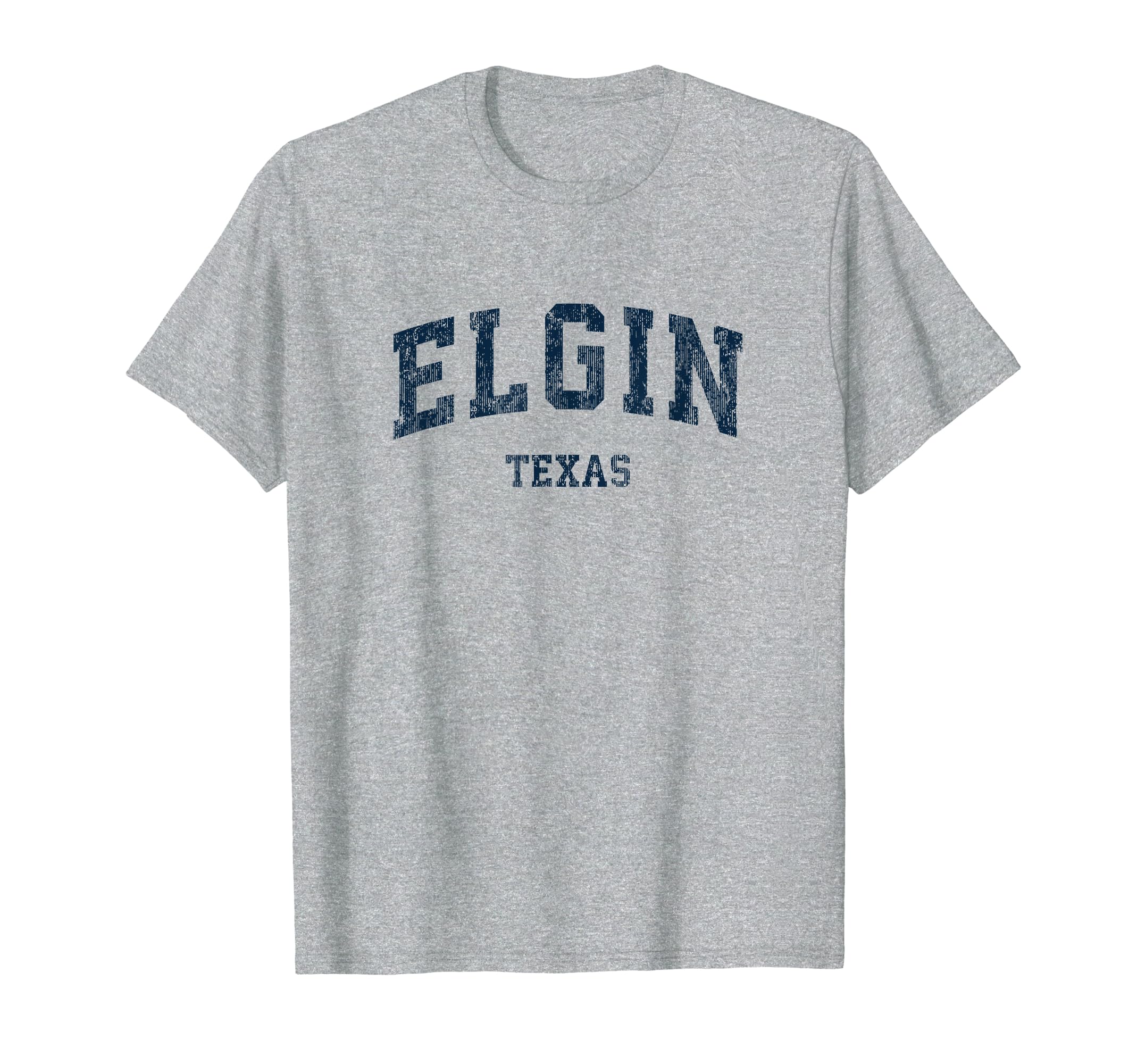 

Футболка Elgin Texas TX Vintage Varsity Sports Navy Design