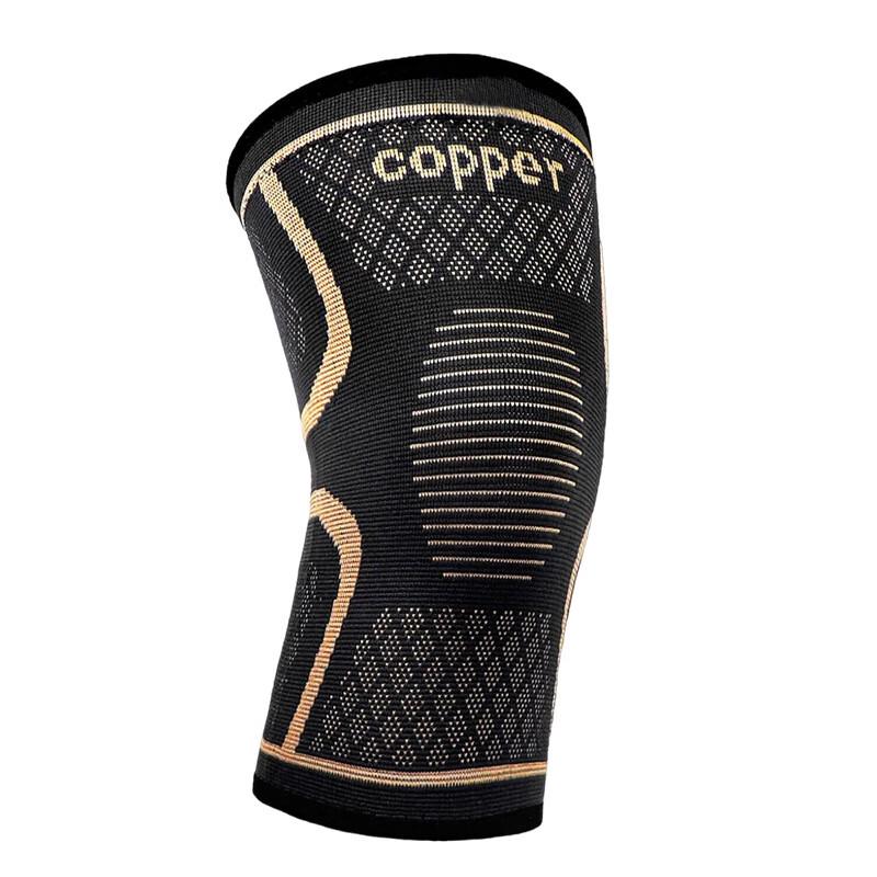 Chi Wang Nylon Knit Copper Fiber Compression Knee Brace
