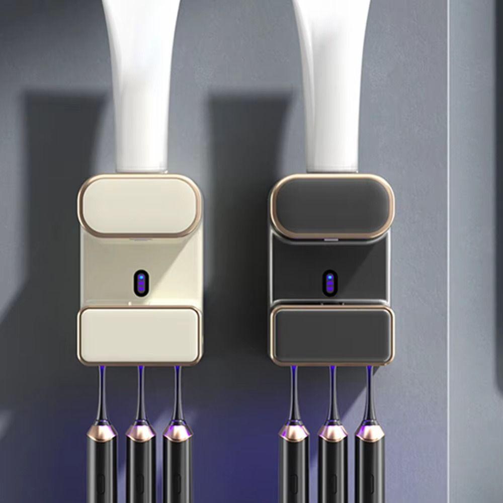 UV Ultraviolet Automatic Toothpaste Squeezer Smart Sensor Toothpaste Pressers Hotel Use