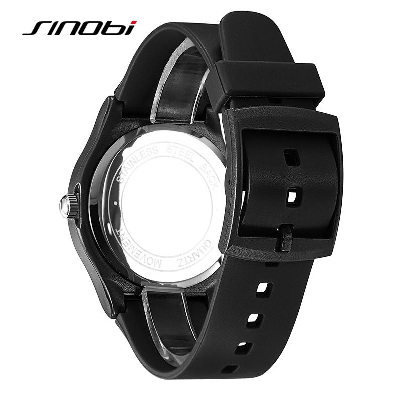 SINOBI Original Design Herrenuhren Beste Geschenke Uhr Bunte Lebensstil Mans Sport Quarz Armbanduhren Top Mode Männliche Uhr