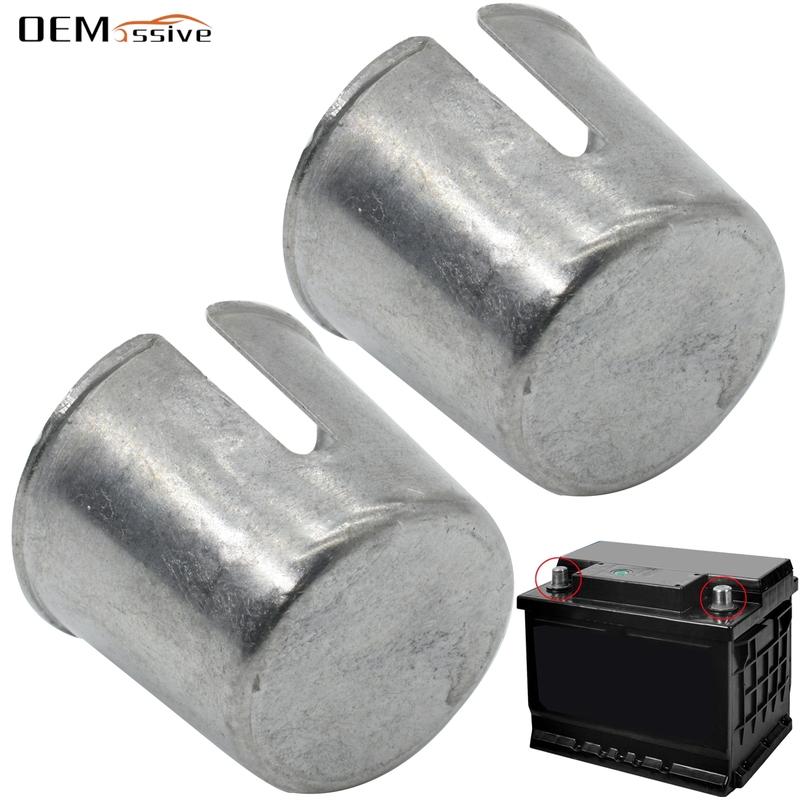 

1 Pair Battery Terminal Repair Shims High Conductivity For Loose Worn Car Truck Posts Fix Positive Negative Electrical Contact