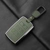 Metal and Leather Car Key Case Cover For Land Rover Range Rover Discovery Evoque Sport Velar Key Protection Shell Accessories