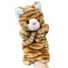 Cute White Cartoon Gray Mouse Yellow Cat Plush Puppet For Children Role Playing