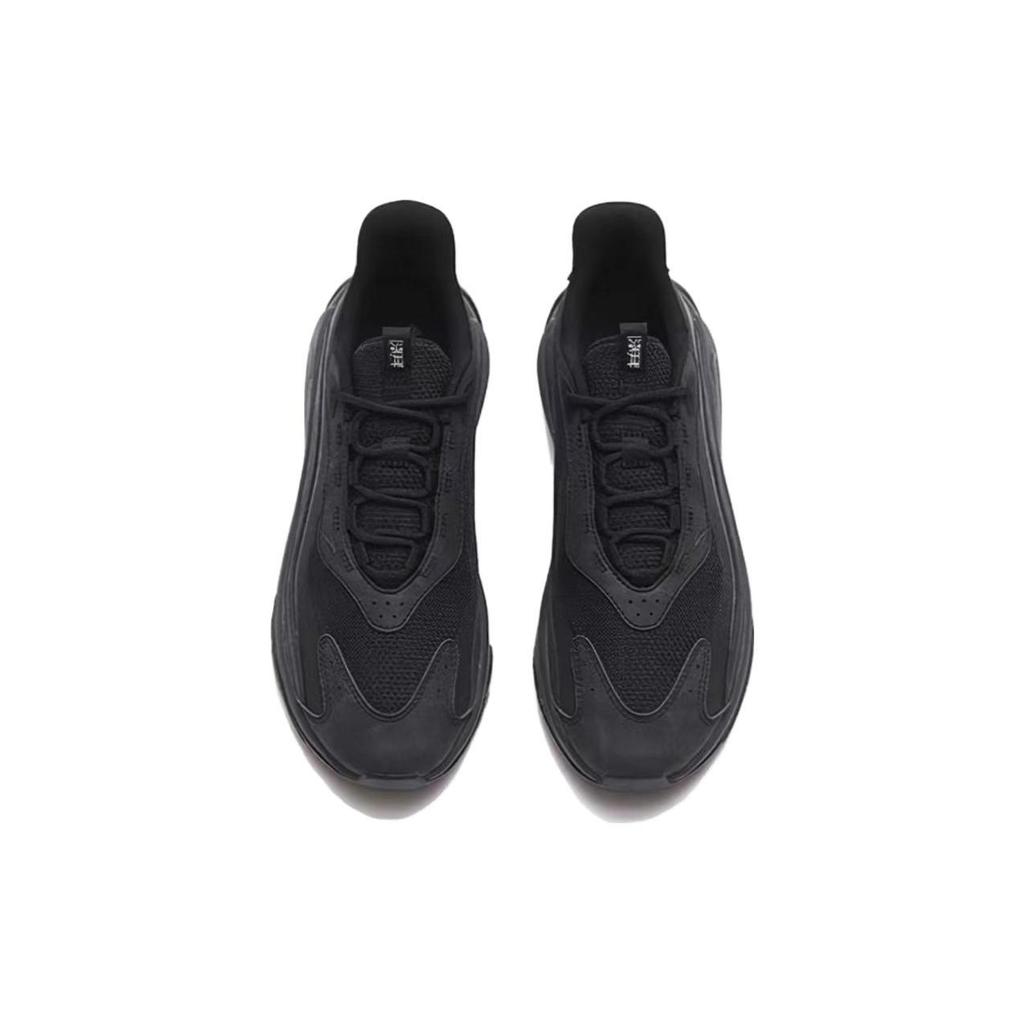 Anta Chao Bai Gz Breathable And Lightweight Low top Casual Shoes Women's Black 122318840-3