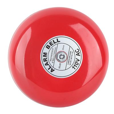 CB?6B 95dB Metal Elektrikli Yuvarlak Alarm Zili Okul Ev Fabrika Güvenlik Alarm Zili