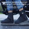 Waterproof PVC Shoe Covers, Anti-Slip Rain Boot Protectors, Hand Washable - Suitable for Outdoor Camping, Fishing, Cycling