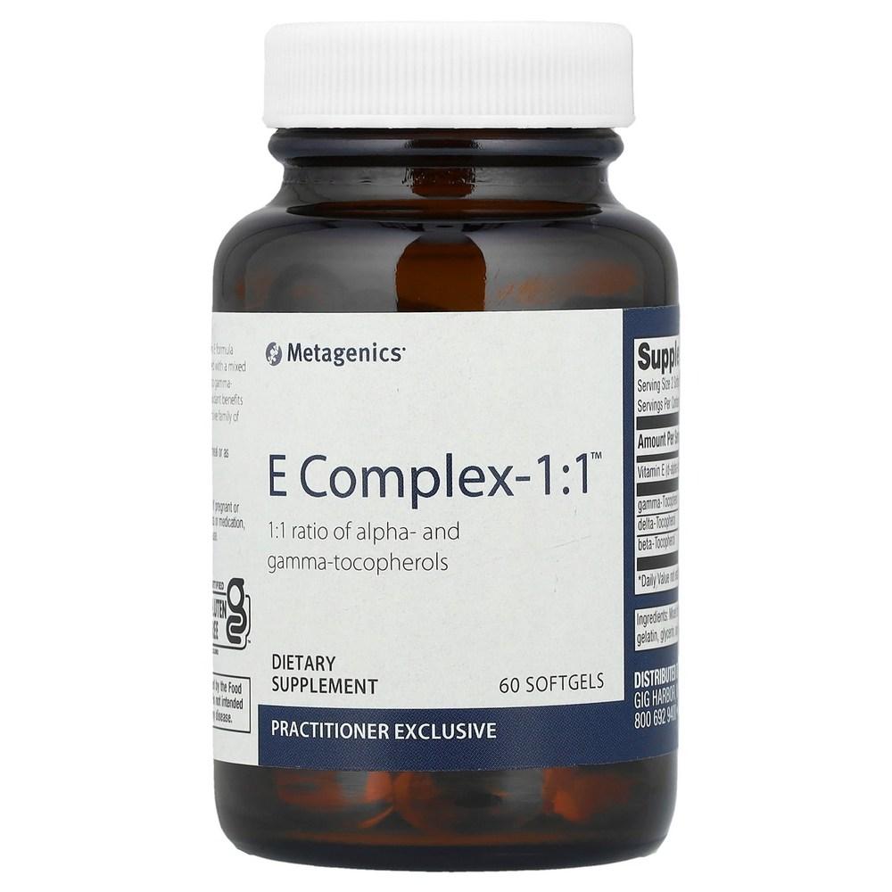 Metagenics E Complex—1:1™ Softgels 60 Tablets (Metagenics) E Complex—1:1™ Softgels 6 1 pcs