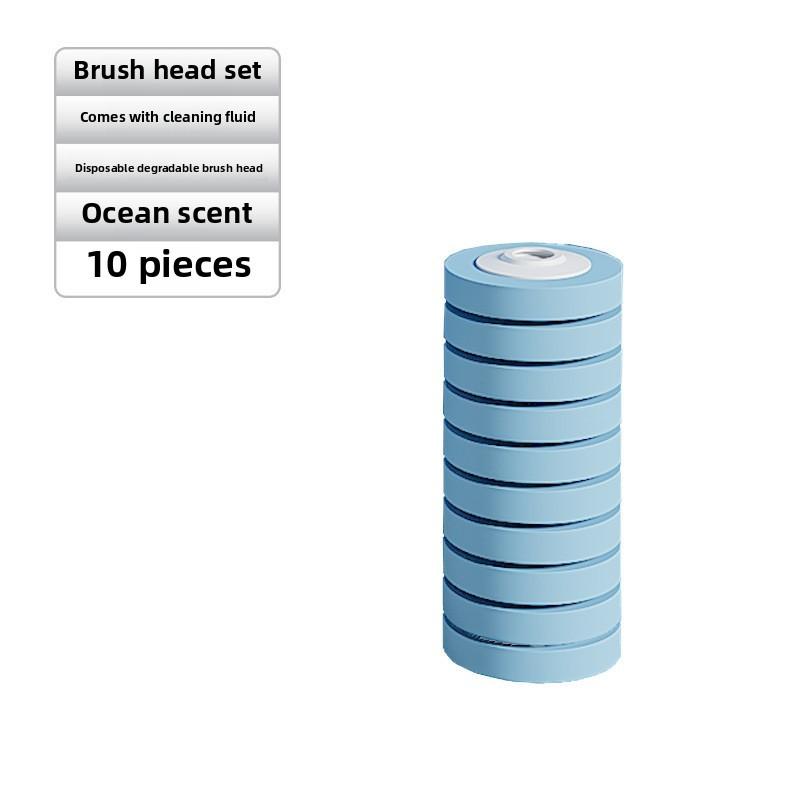 

Туалет Пластик АБС Набор щеток Сменные головки с ароматом Инструменты для ванной комнаты Гигиена Blue Head