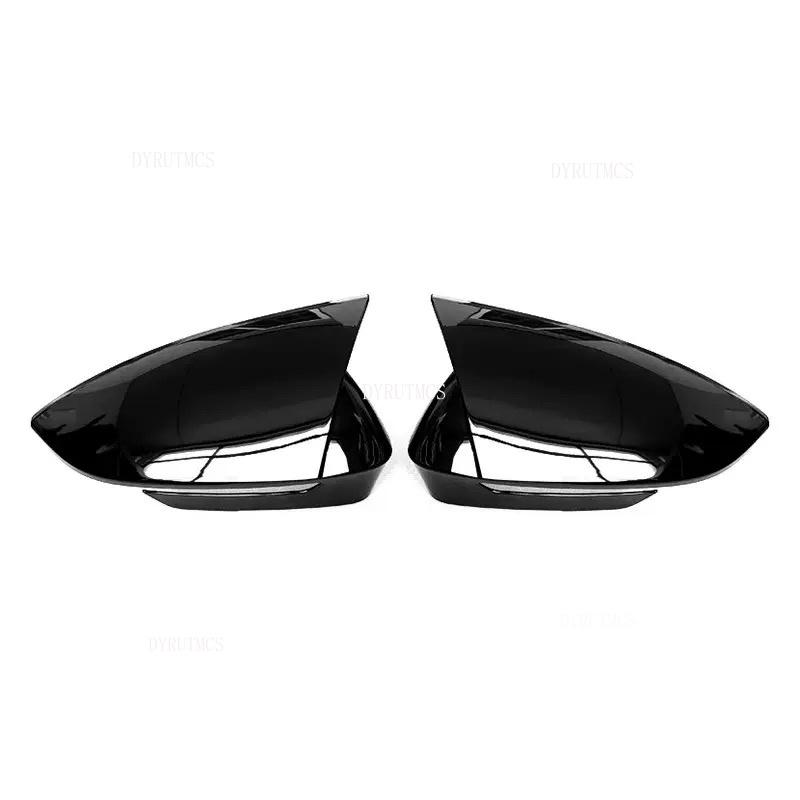 Fit For Volkswagen VW ID.4 ID4 ID.6 ID6 2021 2023 Car Rearview Side Mirror Cover Wing Cap  Rear View Case Trim Carbon Fiber