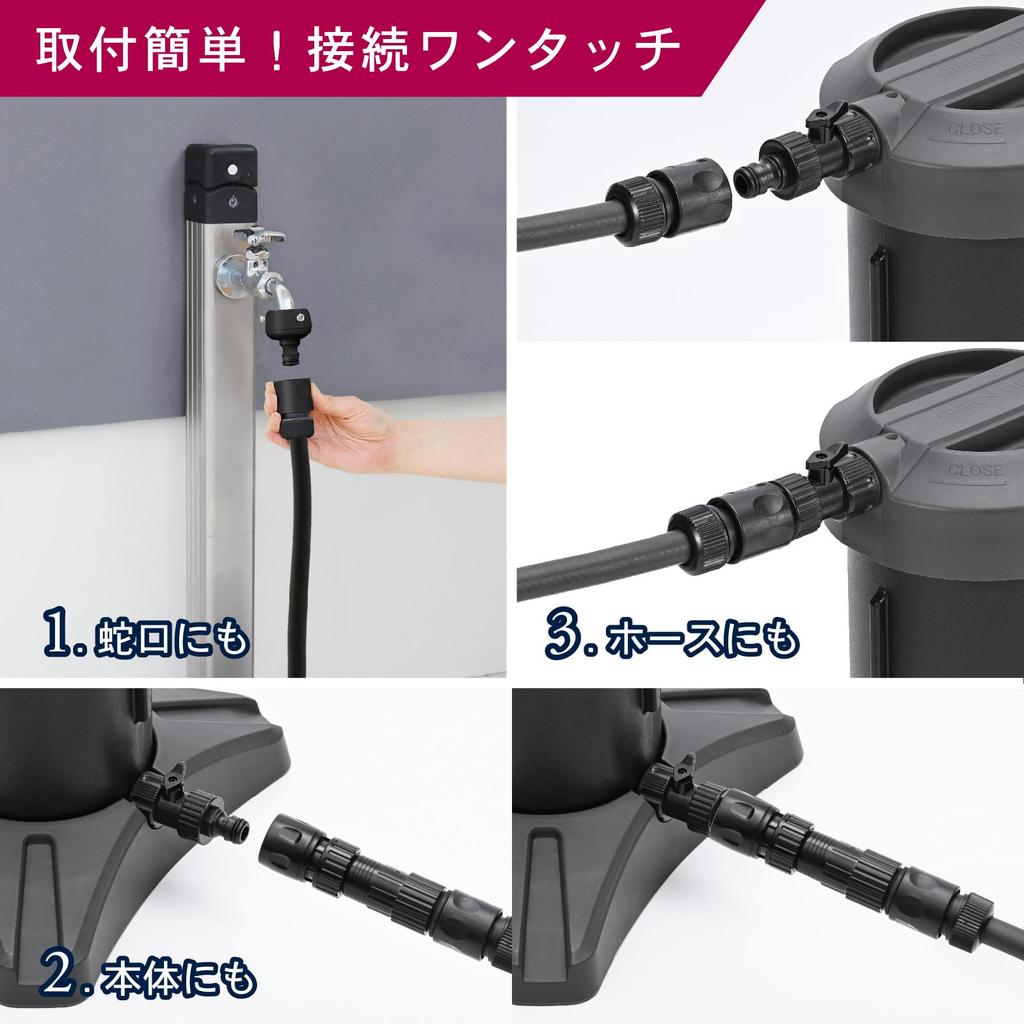 Green Life Purenish Pro Water Purifier with 3 Ion Exchange Resin Cartridges by BEAUTIFUL No need to wipe after washing your car Prevents water stains