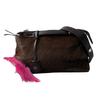 Bolso de Hombro Usado Marrón Mujer
