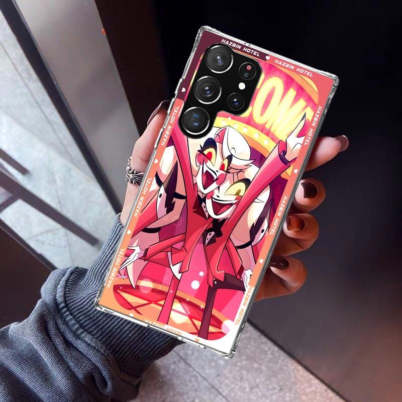 H-Hazbin Hotel Anime Phone Case For Samsung Galaxy S23 S24 S25 Edge S26 Ultra S22 + S21 Plus S20 FE Cover Silicone Print Shell G