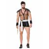 Men's Adult Nightclub Sexy Mesh One-piece Lingerie Role-playing Suit