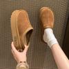 Winter Platform Boots Vintage Fashion Women's Snow Warm Suede Warm Inner Plush Fashion Thick Bottom Women's Flat Bottom Boots