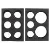 2Pcs Cup Holder Pearl Cotton Coffee Cup Carrier Tray Leak Proof Takeout Beverage Packing Accessory Milk Tea Packing Tray