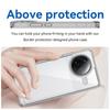 WANLONFENG MF Series for Xiaomi Poco F7 Pro 5G/Redmi K80 5G Case TPU Acrylic Clear Phone Cover with Tempered Glass Film