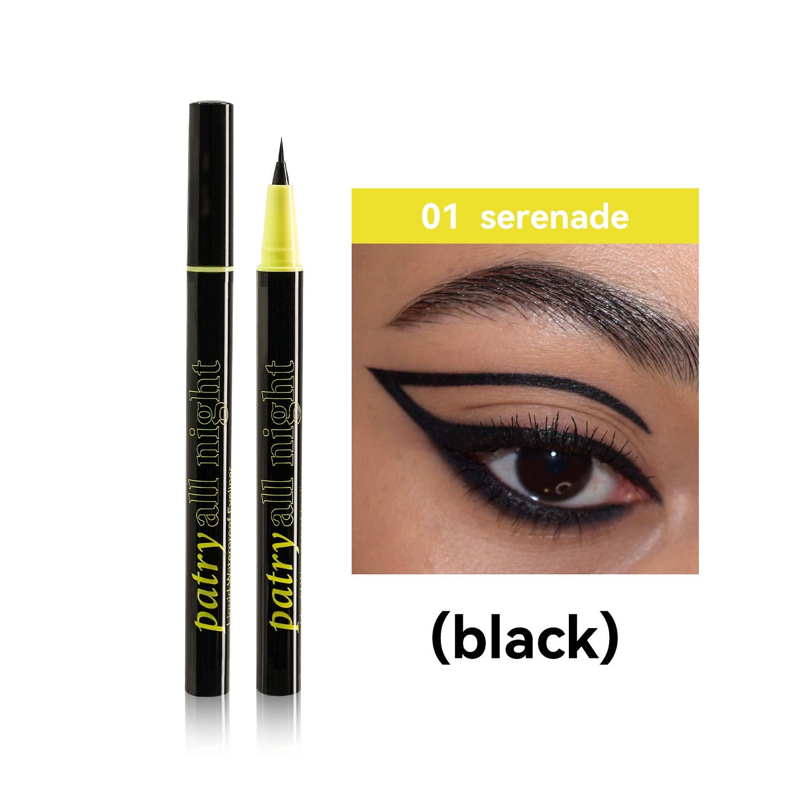 

Жидкая ручка Colorwaterproof Non-smudge Eye Makeup Black 0.6ml One Size чёрный