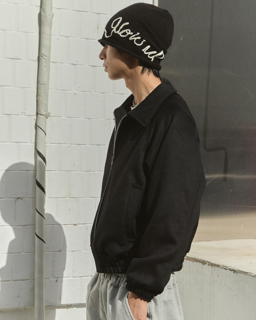 Beullusseonpeullawo Mohair Glow Up Beanie [Black]