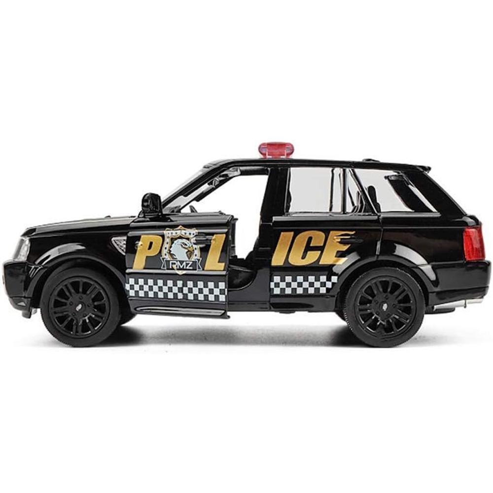 1/36 Scale Land Rover Range Rover Police SUV Vehicle Toy Car Alloy Diecast Car Model Toy with Pull Back for Children Gifts Toy Collection
