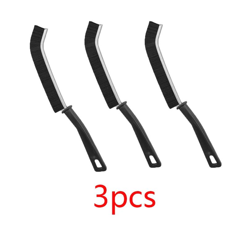 

6/3 шт. прочная щетка для чистки зазоров на кухне, в туалете, для плитки, мертвый угол, жесткая щетина, щетки для чистки пола в душе