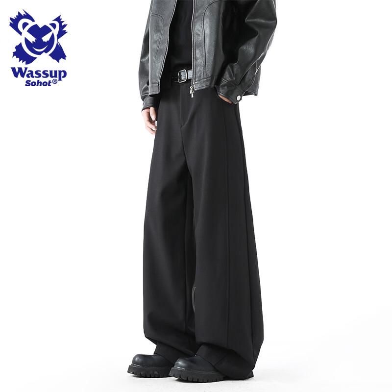 Wassup Sohot Men s American Style Relaxed Fit Dress Pants 2XL