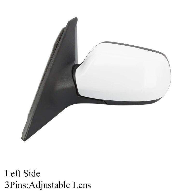 

ZUK Наружное боковое зеркало заднего вида в сборе для MAZDA 6 GG1 2005 2006 2007 2008 2009 2010 2011 2012 3-контактный 5-контактный электрический складной Left Side(3-pins)