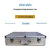 KTV Stage Portable Aluminum Carrying Case for Wireless Handheld Microphones - Shockproof & Drop-proof Protection