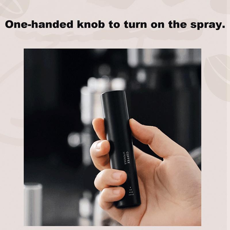 1pc Handheld Anti-Static Coffee Bean Spray Bottle Portable Humidifier for Precision Grinding Accessories Ideal for Coffee Lovers