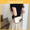 Chic 2024 Summer Street Fashion Crossbody Bag Stylish Medium Size Pu Handbag