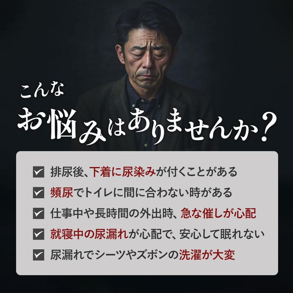 Eikuru Herren Inkontinenzhosen, Wasserdicht, Boxershorts, Einfarbig, für ältere Inkontinenz, 300cc Saugfähigkeit, 2er-Set (ya217)