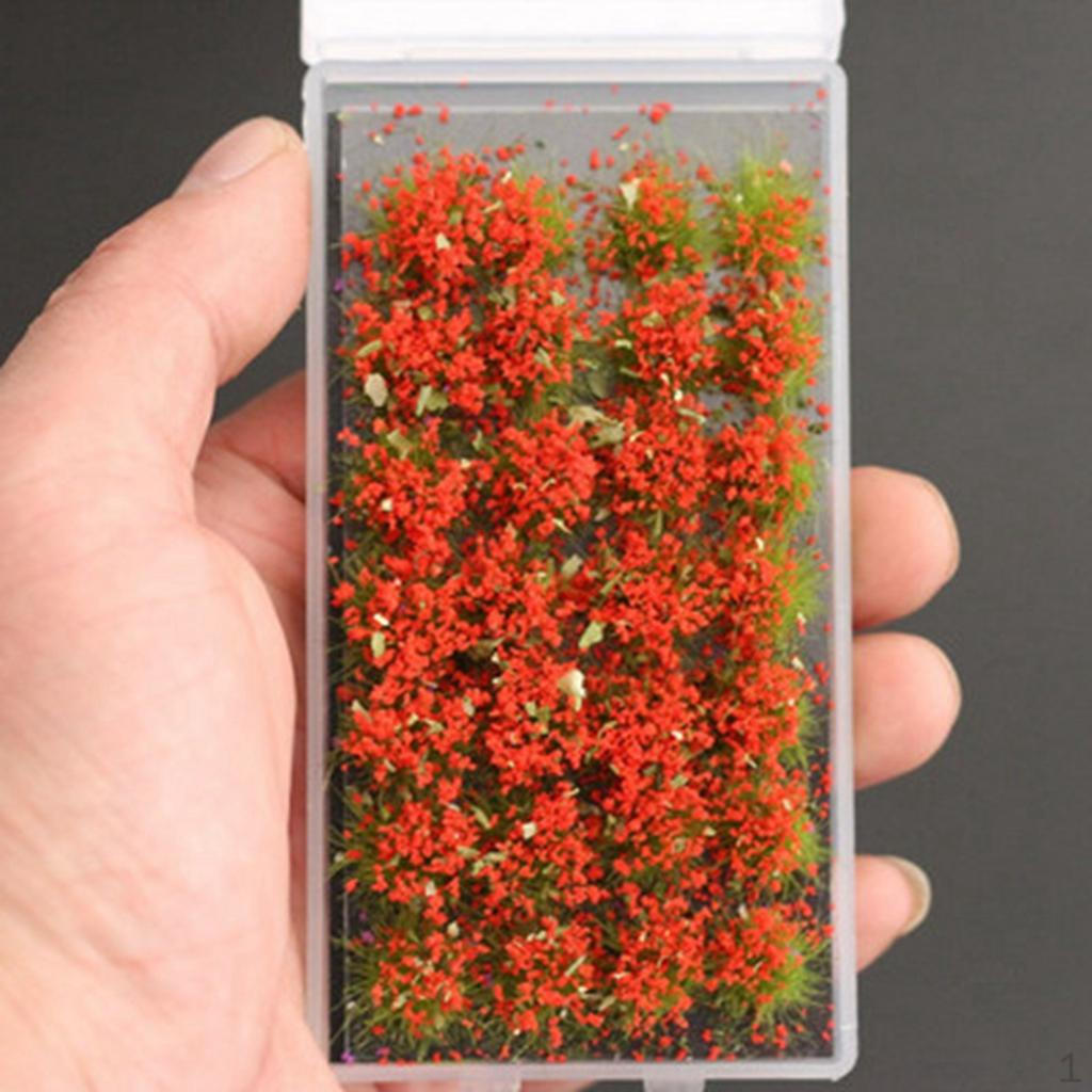Miniature Flowers Mini Model Railroad Architecture Layout Decoration