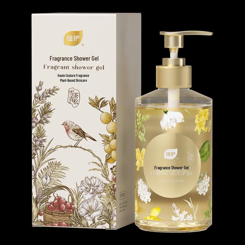 Zhihu Gardenia Camellia Long-Lasting Fragrance Shower Gel