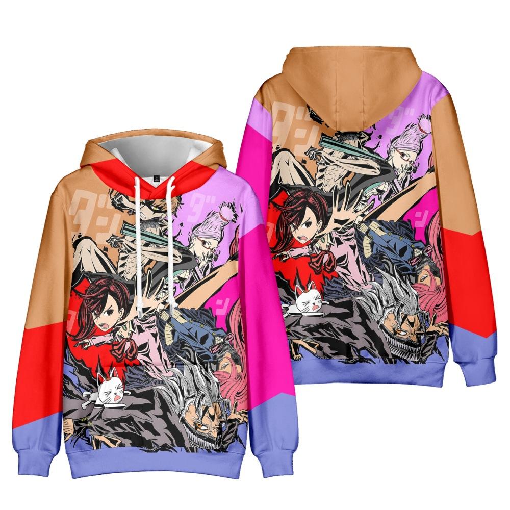 NEW Autumn Fashion for Fans of DAN DA DAN Anime Printed Sweatshirt Outdoor Sport Cosplay Pullovers Hoodie Cosplay Costume