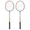 NILS NRZ005 Badminton Racket Set, 2 Steel Rackets with Cover