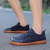 Pletené síťované vycházkové boty Široká špička Pohodlné tréninkové tenisky Posilovna Fitness Sportovní obuv Venkovní ploché boty Ležérní obuv