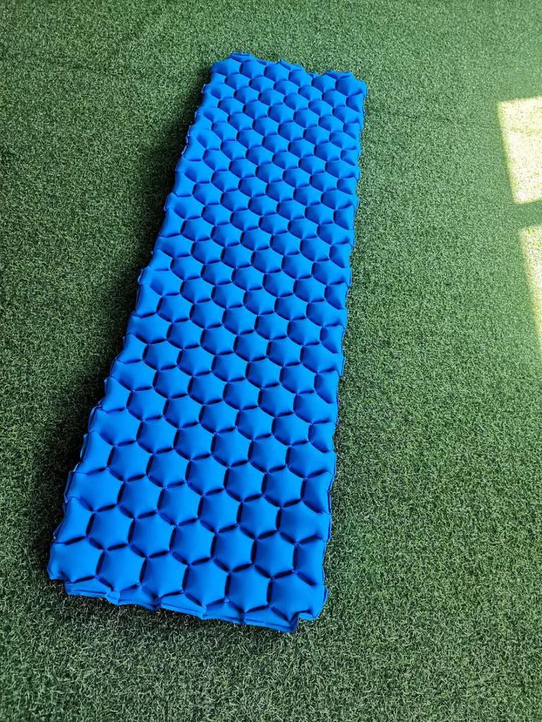 Outdoor Camping High Quality Durable Inflatable Air Mattress with Waterproof Nylon+TPU Material Compact Sleeping Pad