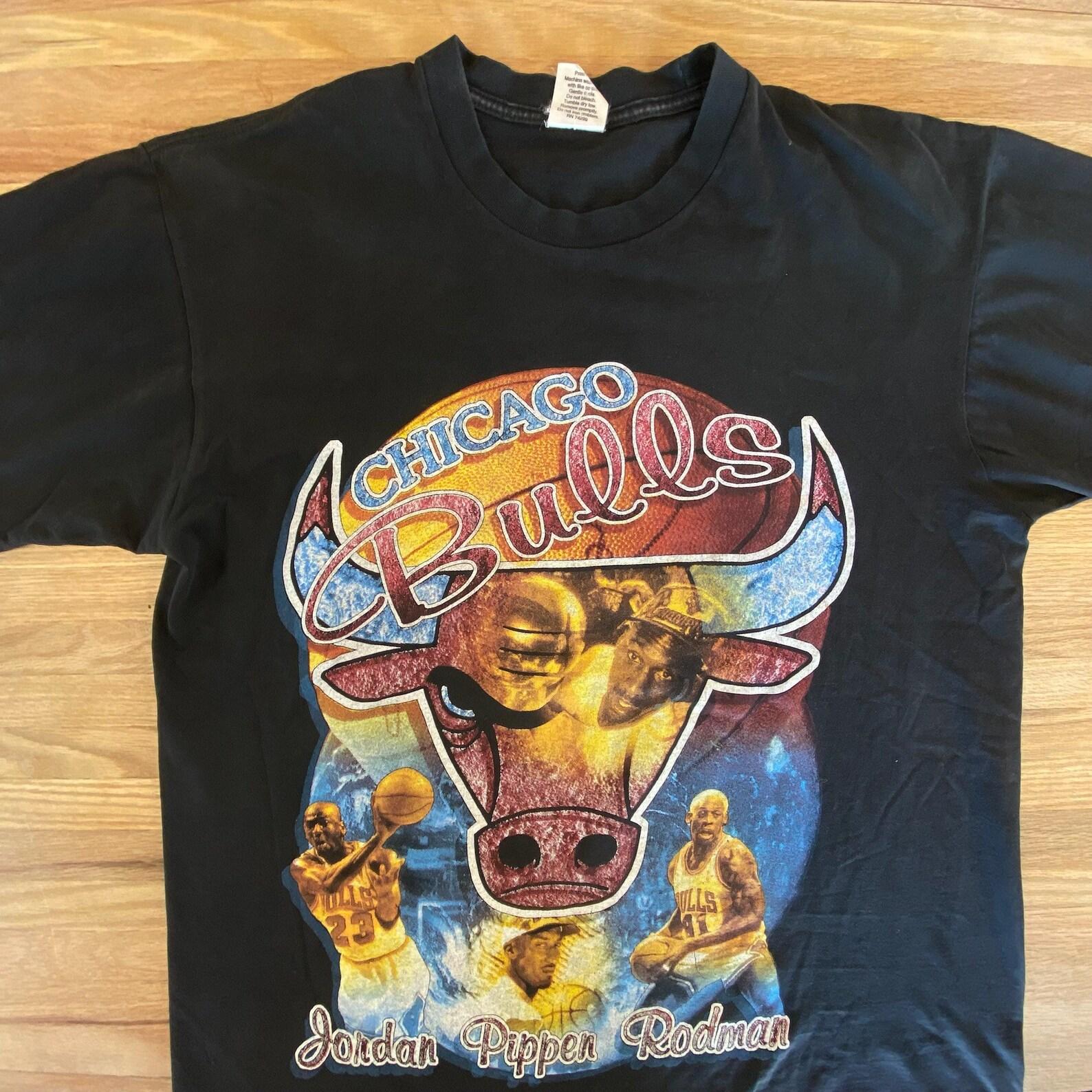 90s Chicago Bulls T shirt Large (A3757) 3XL