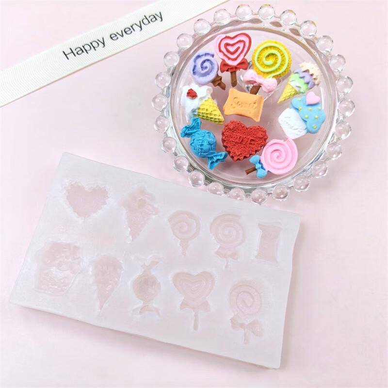 

Candy Popsicle Ice Cream Silicone Mold