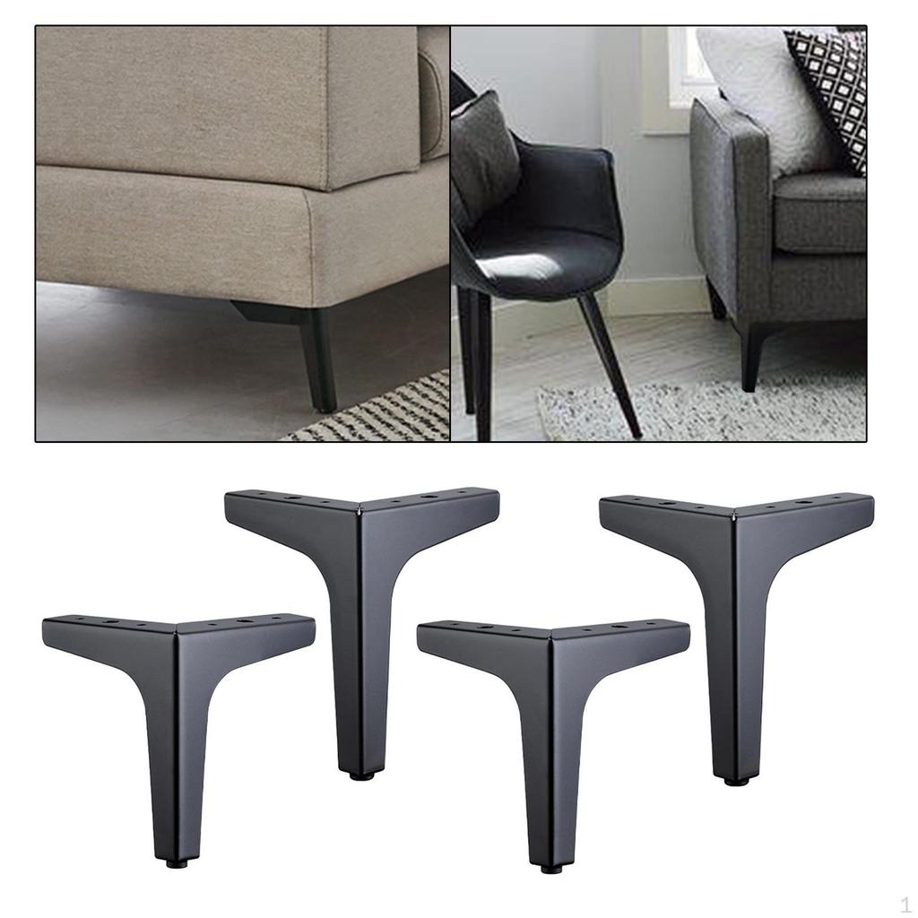 10-17cm Sofa Legs, 4PCS Furniture Table Cabinet Cupboard Feet Replacement