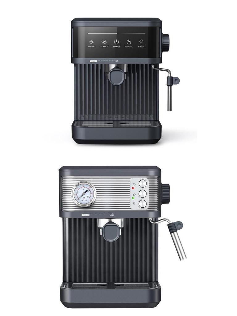 Compact Multi-Functional Italian Coffee Machine with Automatic Milk Frothing, Latte Art, and 20 European/American/UK Plugs - In Stock