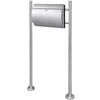 Mailbox On Stainless Steel Stand