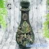 New Witch Bottle Celestial Body Home Decoration Ornaments Moon Water Bottle Face Painting Teng Vase Resin Ornaments