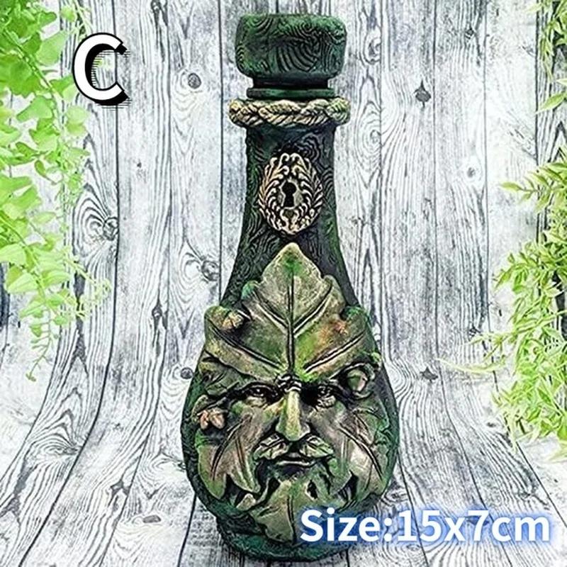 

Новая бутылка ведьмы небесное тело украшения дома Луна бутылка воды картина лица Тэн ваза украшения из смолы C