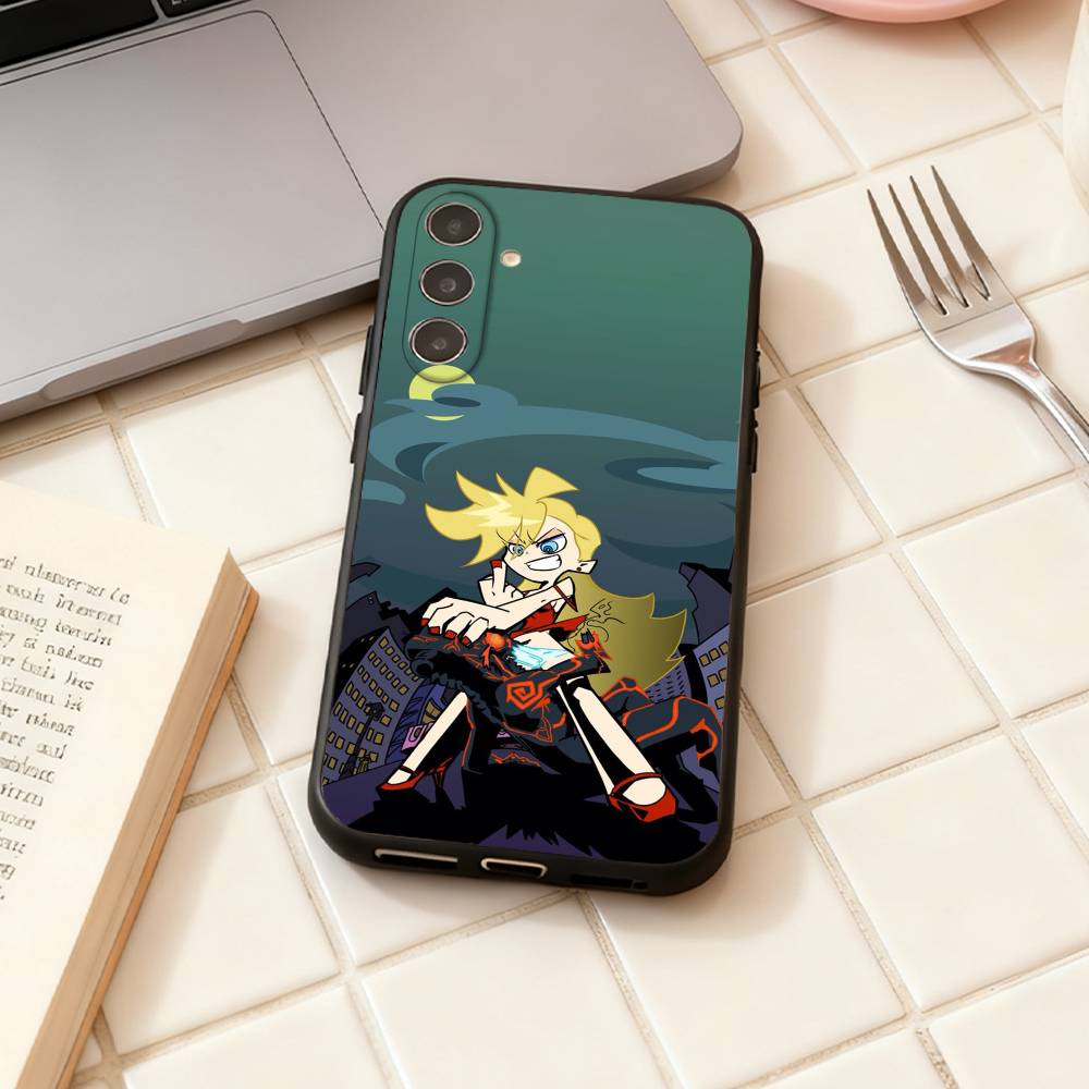 

Panty and Stocking With Garterbelt phone Case For Samsung Galaxy A73,A72,A71,A70,A53,A52,A51,Others Soft Black Shell Samsung a32 4g