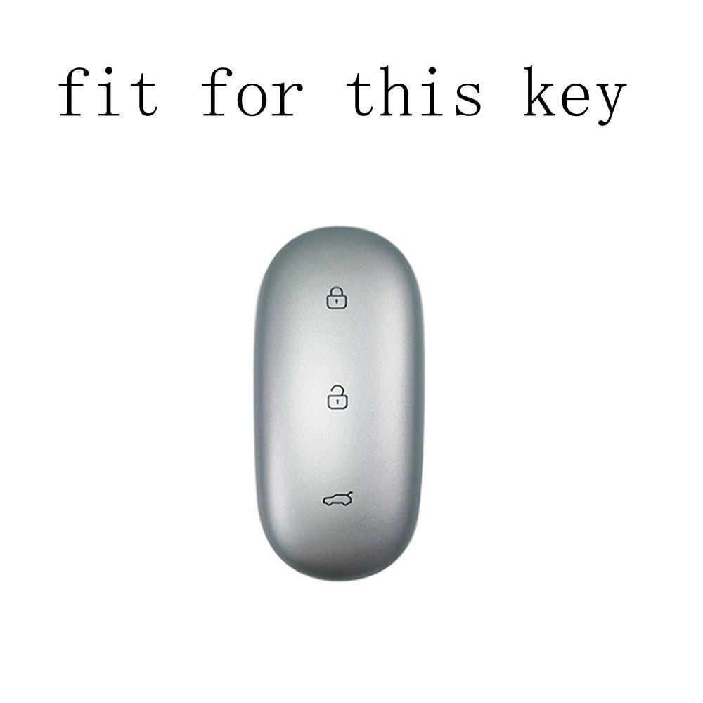 Key Case Cover For Lixiang L7 L8 L9 MAX Key Holder Car Key Protective Cover TPU Soft Rubber Transparent Key Bag