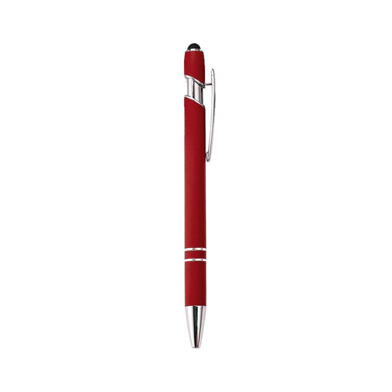 Custom Logo Colored Metal Gel Ballpoint Pen for Signing & Touchscreen Use
